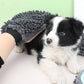 Pet Bathing Brush 2-in-1 Grooming Glove Elegant Dog Grooming Tool For Brushing, Massaging, And Drying Pet Grooming Kit For Dog Cat 2-Sided Bathing Brush Cleaning Massage Glove - Brocelles