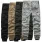 2024 Fashion Casual Cotton Pants Hip Hop Ribbon Male army Trousers 38 - Brocelles