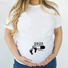 2025 Loading Funny Pregnancy Announcement Tee Brocelles