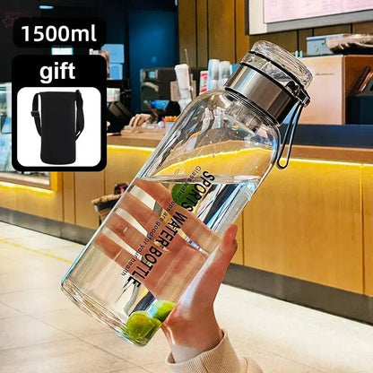 2L Large Capacity Glass Water Bottle Brocelles