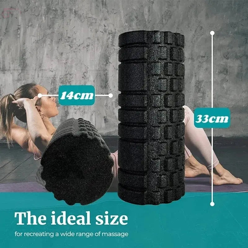 33cm Fitness Foam Roller Yoga Massage Roller - Brocelles