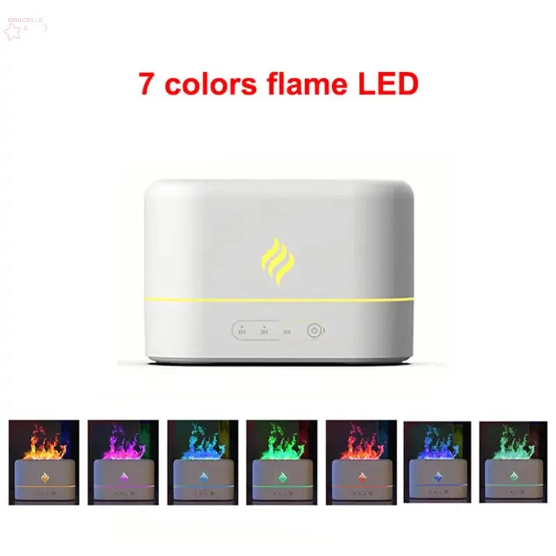 7-Color Light Simulated Flame Aromatherapy Brocelles