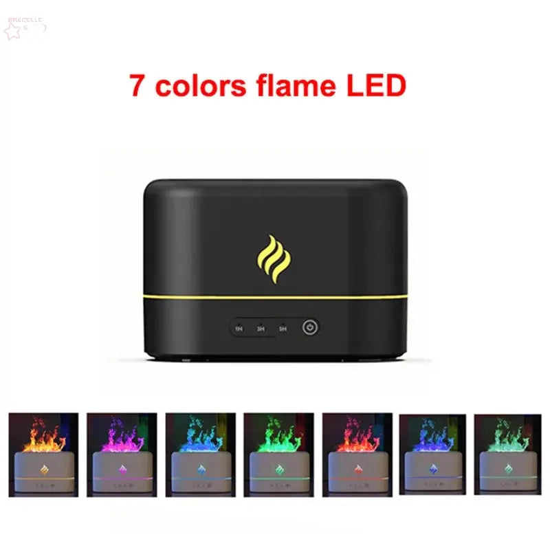 7-Color Light Simulated Flame Aromatherapy Brocelles