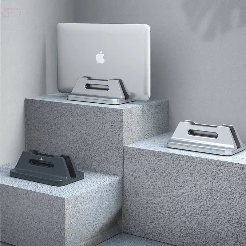 Aluminum Alloy Notebook Computer Vertical Storage Bracket - Brocelles