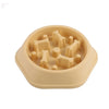 Anti-Choking Pet Slow Food Bowl Bone Shaped Slow Food Dog Bowl Food Bowl Anti-Spill Pet Bowl Brocelles