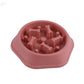 Anti-Choking Pet Slow Food Bowl Bone Shaped Slow Food Dog Bowl Food Bowl Anti-Spill Pet Bowl Brocelles