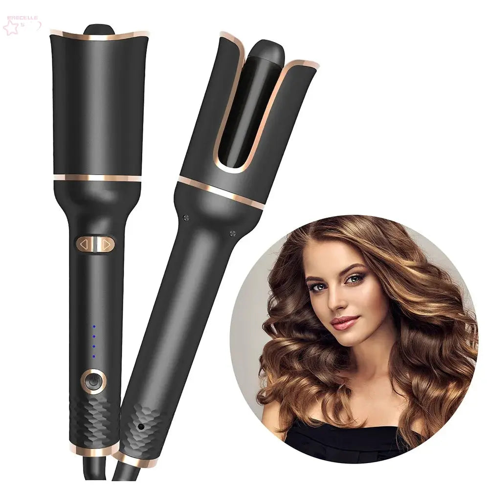 Auto Rotating Ceramic Hair Curler Automatic Curling Iron Styling Tools. Brocelles