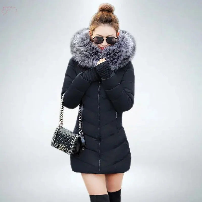 BROCELLES Ladies Coat Long Coats Parka Womens Jackets Brocelles.