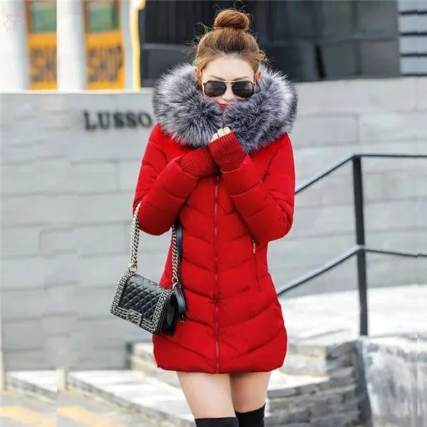 BROCELLES Ladies Coat Long Coats Parka Womens Jackets Brocelles.