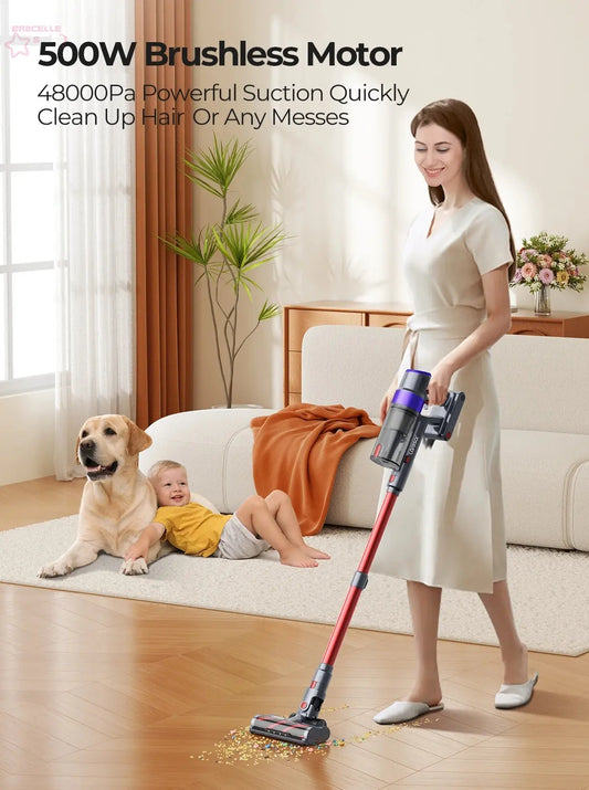 BROCELLE'S Elite 8 Cordless Vacuum Cleaner:.