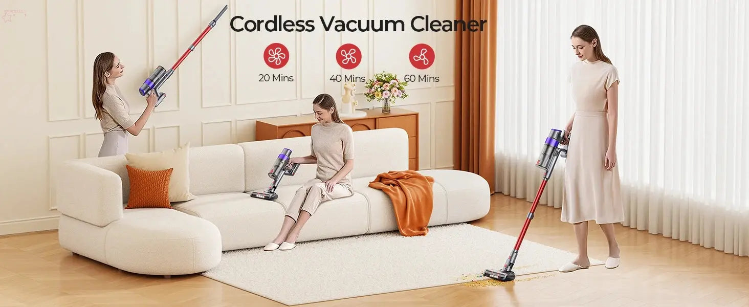 BROCELLE'S Elite 8 Cordless Vacuum Cleaner:.