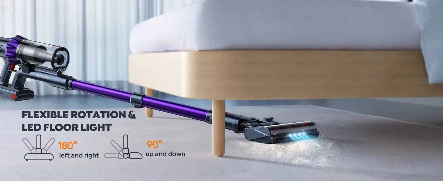 BROCELLE'S Powerful 38KPa Cordless Vacuum Cleaner.