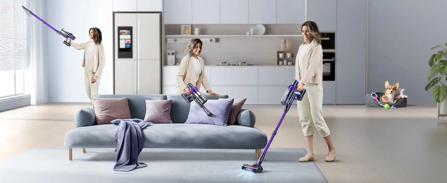 BROCELLE'S Powerful 38KPa Cordless Vacuum Cleaner.