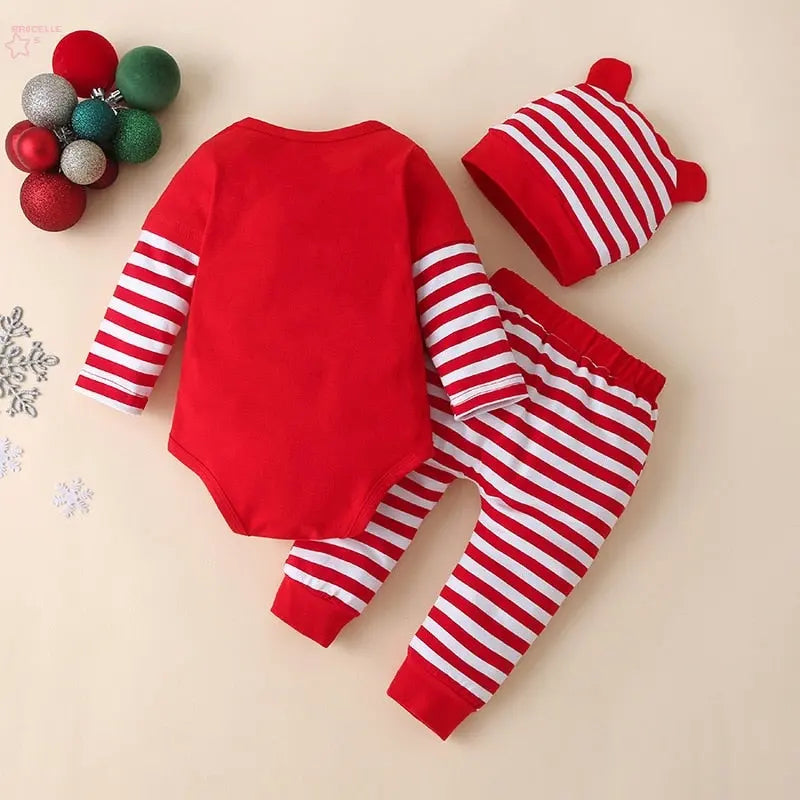 Baby Girls' 3-piece Christmas set by Brocelles Brocelles