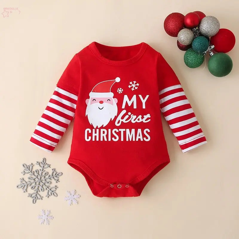 Baby Girls' 3-piece Christmas set by Brocelles Brocelles