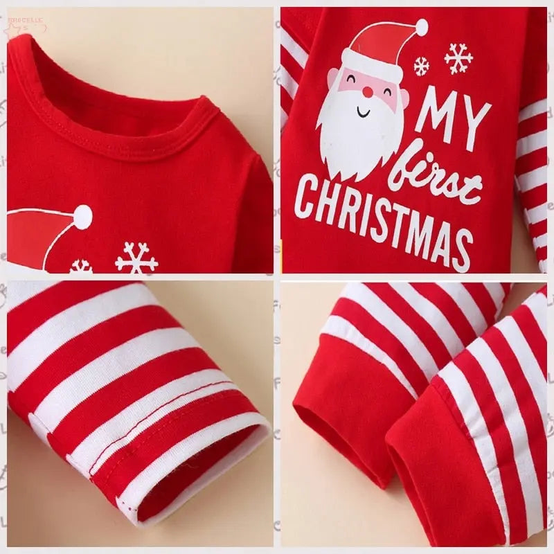 Baby Girls' 3-piece Christmas set by Brocelles Brocelles