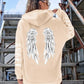 Beautiful Angel Wings Printed Hoodies Brocelles.