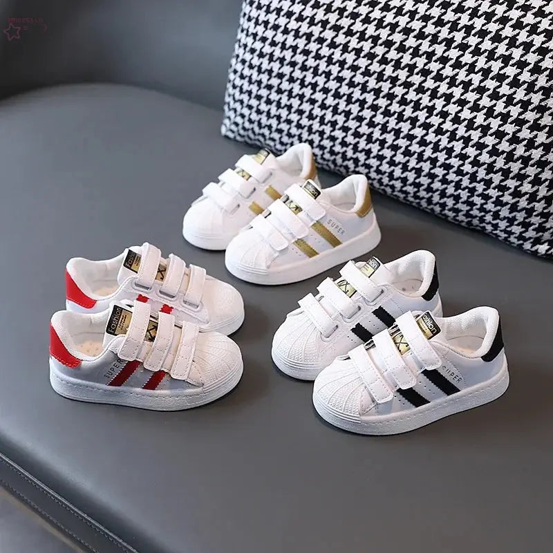 Boys Girls Hook Breathable Sneakers Toddler Outdoor Shoesn's Sneakers Kids Fashion - Brocelles