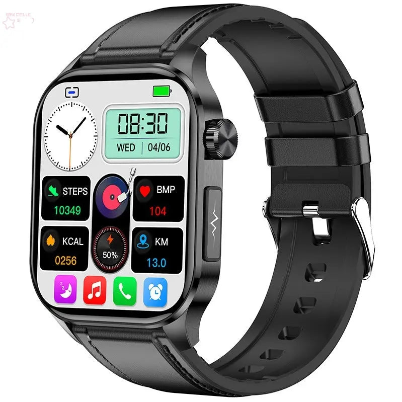 Brocelles ET580 smartwatch ECG blood glucose Brocelles