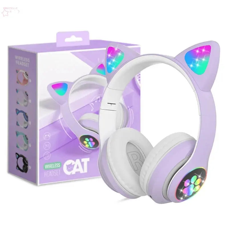 Brocelles Headphones Girls USB Wireless - Brocelles