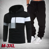 Brocelles Men's Fashion Tracksuit – Hooded Sweater & Sweatpants Set Brocelles