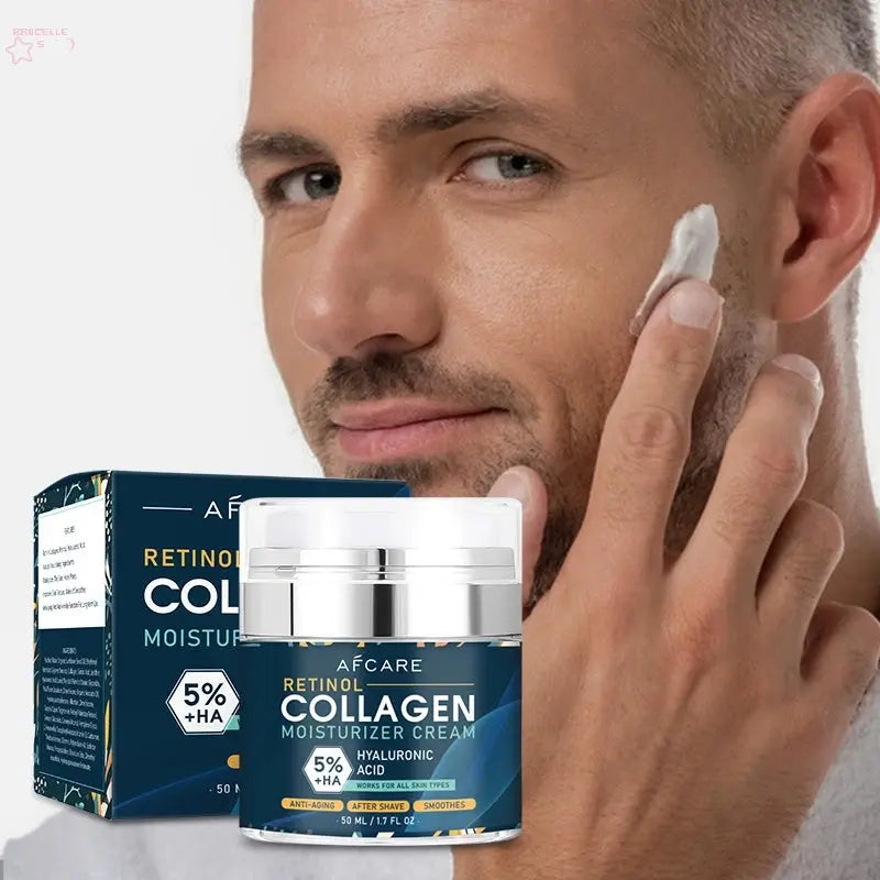 Instant Retinol Lifting Firming Cream Collagen Wrinkle Remover Face Cream For Men Moisturizer Whitening Brighten Skin Products - Brocelles