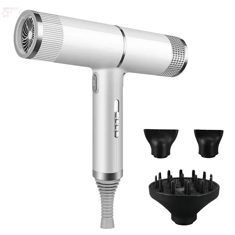 Professional Hair Dryer Infrared Negative Ionic Blow Dryer Hot Cold Wind Salon Hair Styler Tool Hair Blower Electric Blow Drier - Brocelles