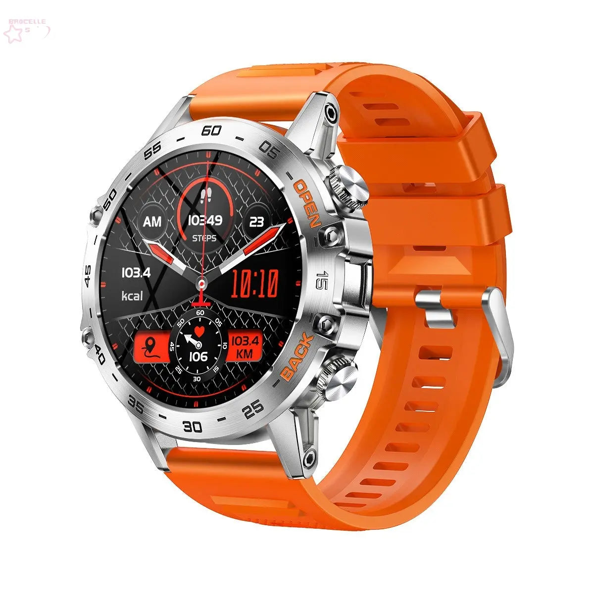 Brocelles Smart Watch K52 Watches Men Wome Sports Fitness Modes Brocelles