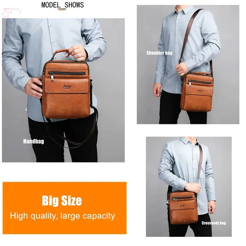 Business Man Messenger Bag High quality Tote Hot - Brocelles