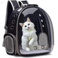 Cat Pet Carrier Backpack Transparent Capsule Bubble Pet Backpack Small Animal Puppy Kitty Bird Breathable Pet Carrier for Travel Brocelles