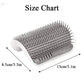 Cat Scratcher Massager and Grooming Brush Brocelles