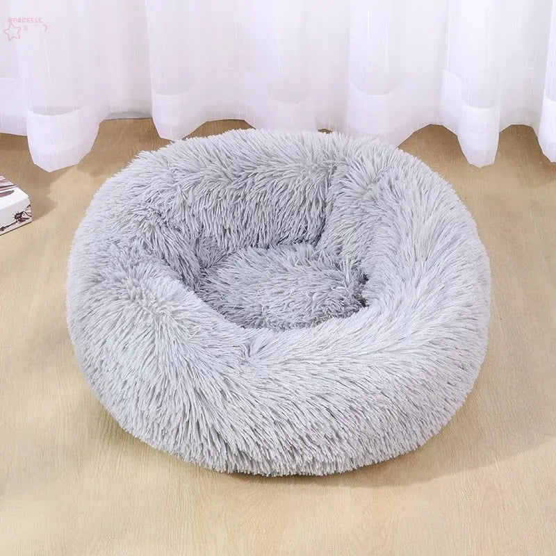 Dog Bed Super Soft Washable Long Plush Pet Kennel Deep Sleep Dog House Velvet Mats Sofa For Dog Basket Pet Cat Bed - Brocelles