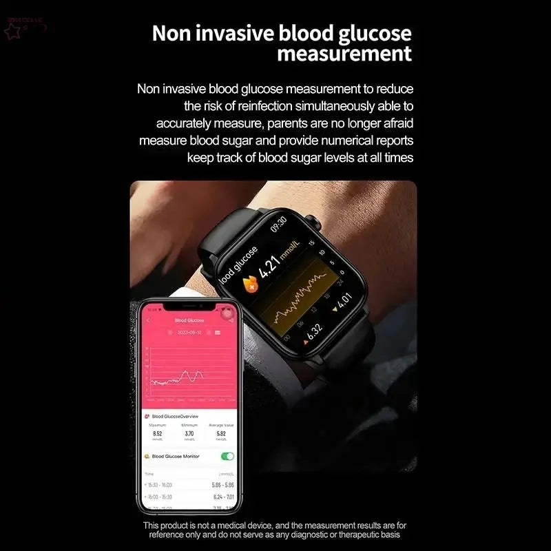 ECG+PPG Medical-Grade Smartwatch - Brocelles