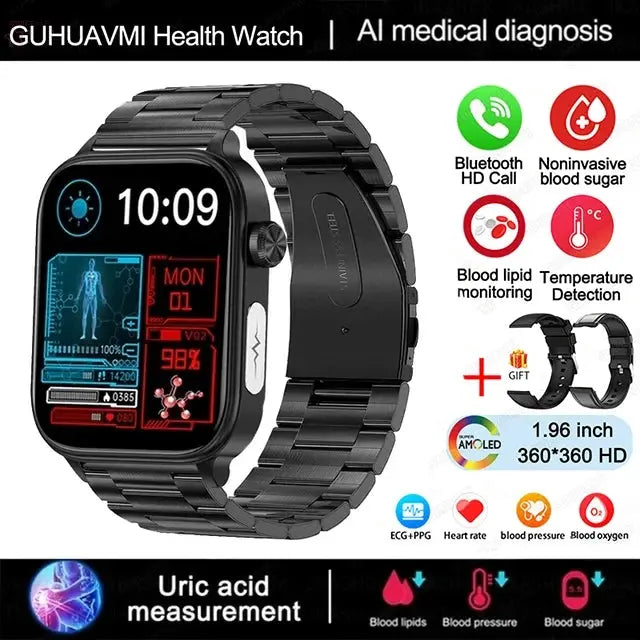 ECG+PPG Medical-Grade Smartwatch - Brocelles