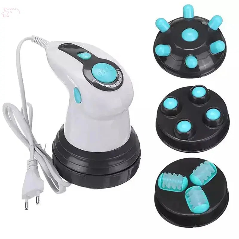 Portable Electric Body Massager for Anti-Cellulite, Fat Slimming, and Muscle Relaxation – High-frequency vibration therapy for the neck, waist, and full-body pain relief.