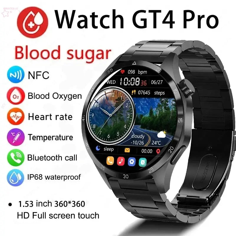 GT4 Pro GPS Smartwatch Brocelles