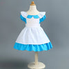 Girl's Princess Dress Alice Cotton Dress Birthday Halloween Dress Brocelles