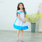 Girl's Princess Dress Alice Cotton Dress Birthday Halloween Dress Brocelles