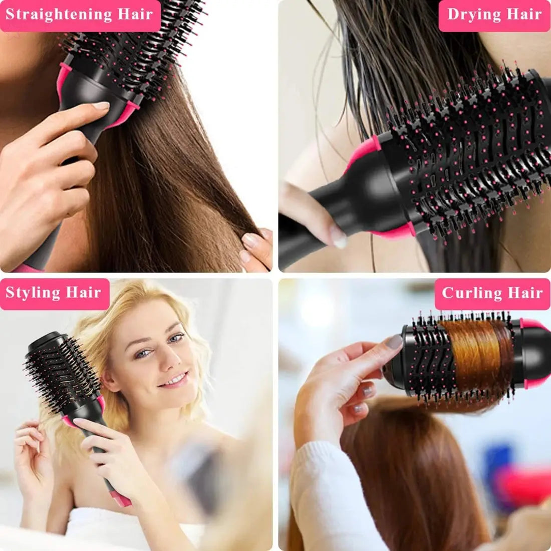 Hair Dryer Hot Air Brush Styler and Volumizer Brocelles