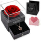 Hollow Zircon Love Necklace Gift Set Brocelles.