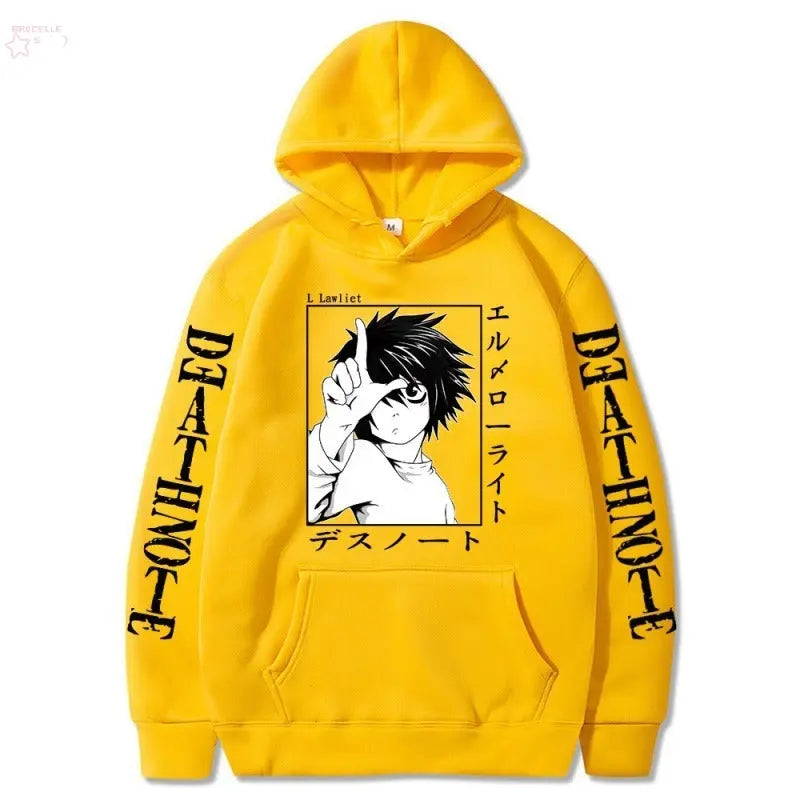 Hoodies  Japanese anime, death notes, creative new student casual hoodies eprolo