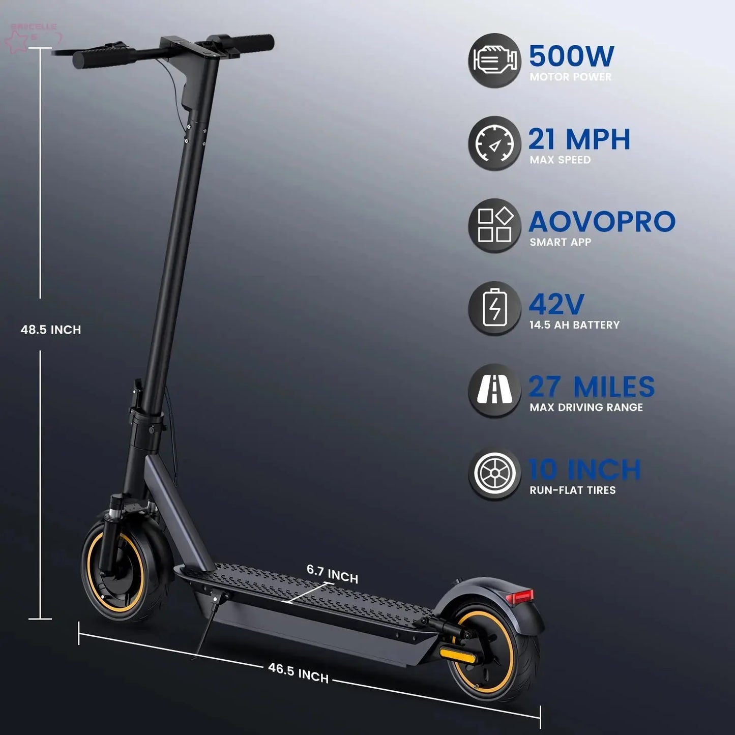 JUICEASE 1000W Electric Scooter - Brocelles