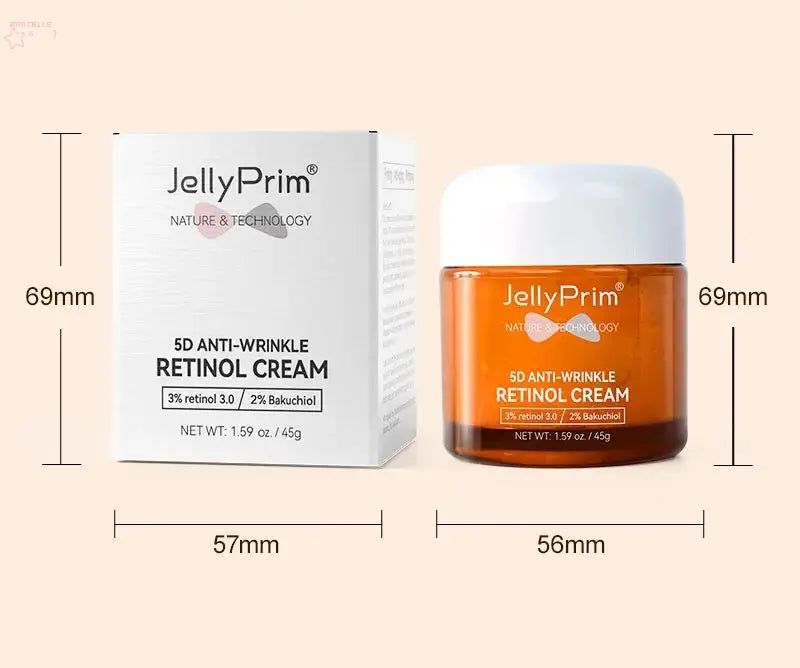 Jellyprim Retinol Face Cream for Facial Spot Anti-Aging - Brocelles