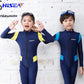 Kid Children Lycra Wetsuit Rashguard Surf Clothing Sunscreen Swimsuit Warm Brocelles