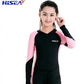 Kid Children Lycra Wetsuit Rashguard Surf Clothing Sunscreen Swimsuit Warm Brocelles