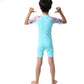 Kid Short-Sleeved 0.5mm Lycra Surf Clothing Sunscreen Swimsuit Swimwear Brocelles