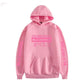 Korean popular girl group peripheral printed hoodies trendy couple hoodies eprolo