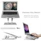 Laptop Computer Stand Bracket Tablet Computer Table Frame Cooling Base Folding Lift - Brocelles