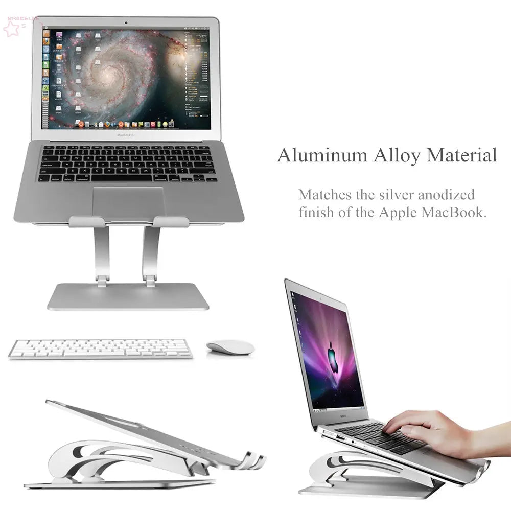 Laptop Computer Stand Bracket Tablet Computer Table Frame Cooling Base Folding Lift - Brocelles