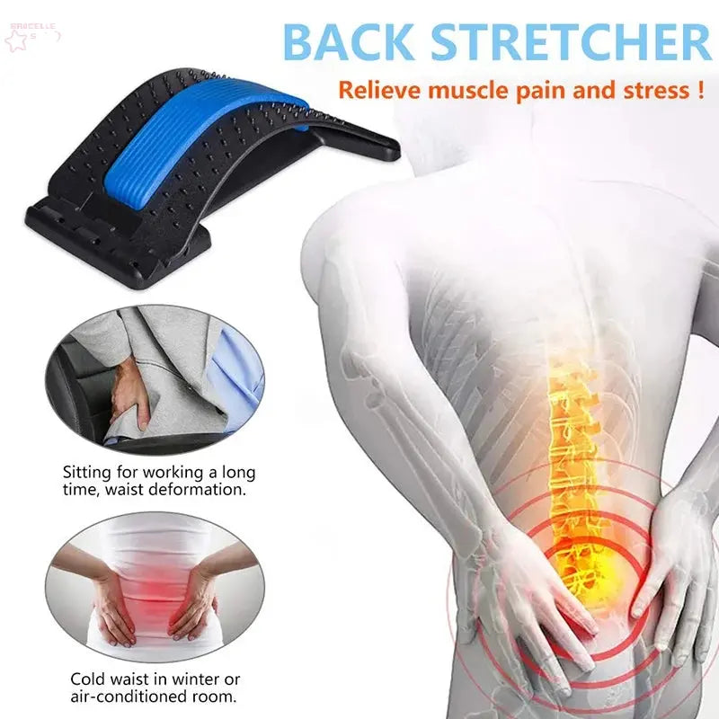 Waist Massager and Lumbar Spine Corrector - Brocelles